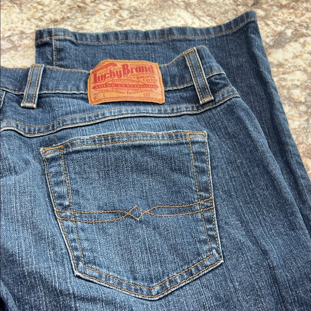 Lucky Brand Indigo Straight Leg Jeans - Picture 6 of 8